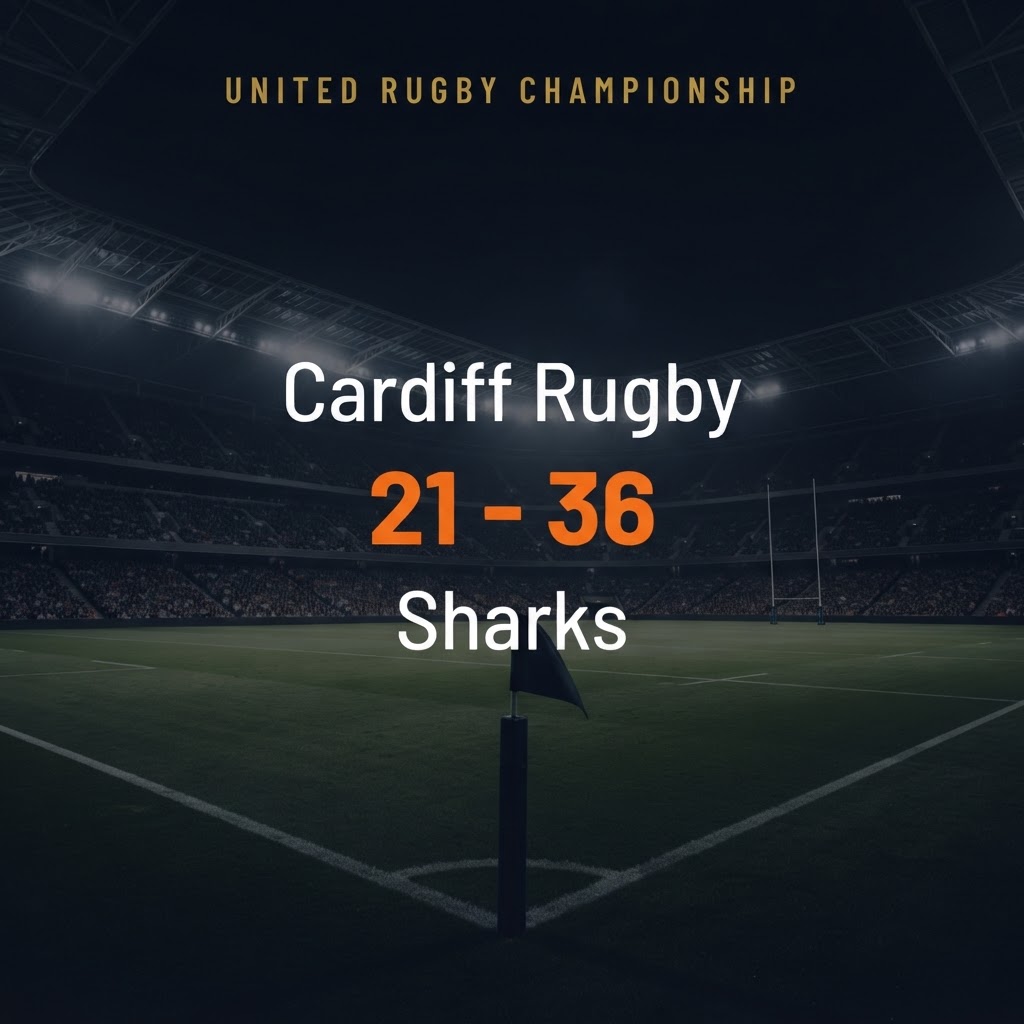 Cardiff Rugby 21-36 Sharks