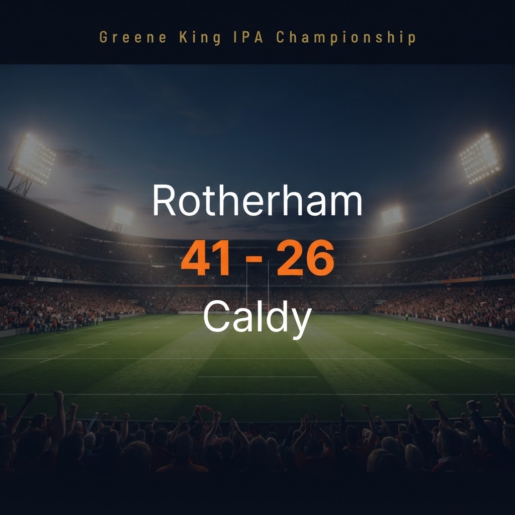 Rotherham 41-26 Caldy