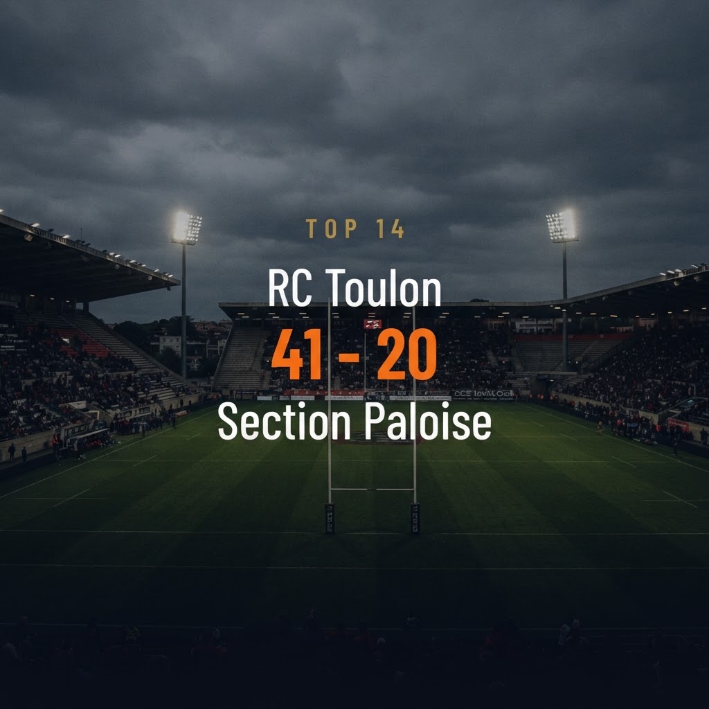 RC Toulon 41-20 Section Paloise