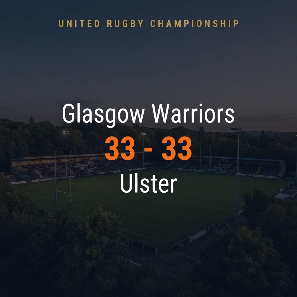 Glasgow Warriors 33-33 Ulster