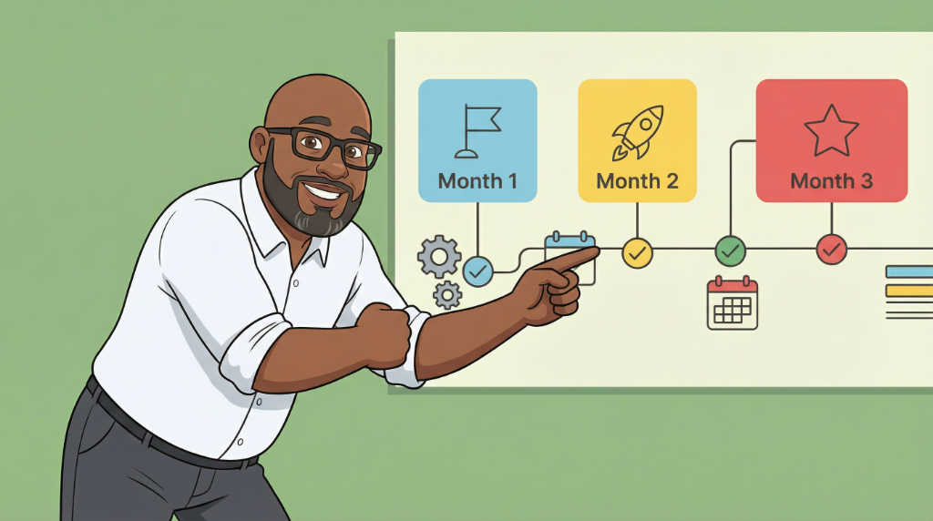 How to Build a 90-Day AI Adoption Roadmap for Your Business