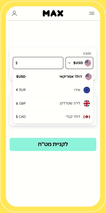 אנימציה של מטבע חוץ