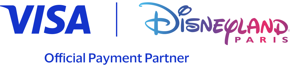 לוגו Visa ו-Disneyland Paris