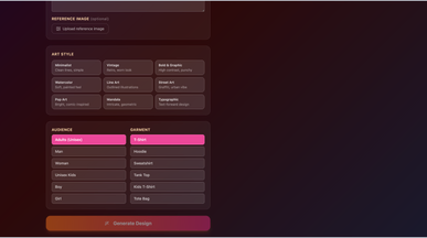 Generative Media for anything template preview