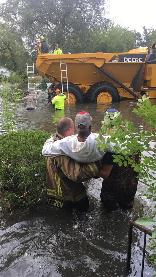 Flood Rescue with Deere Dump Truck