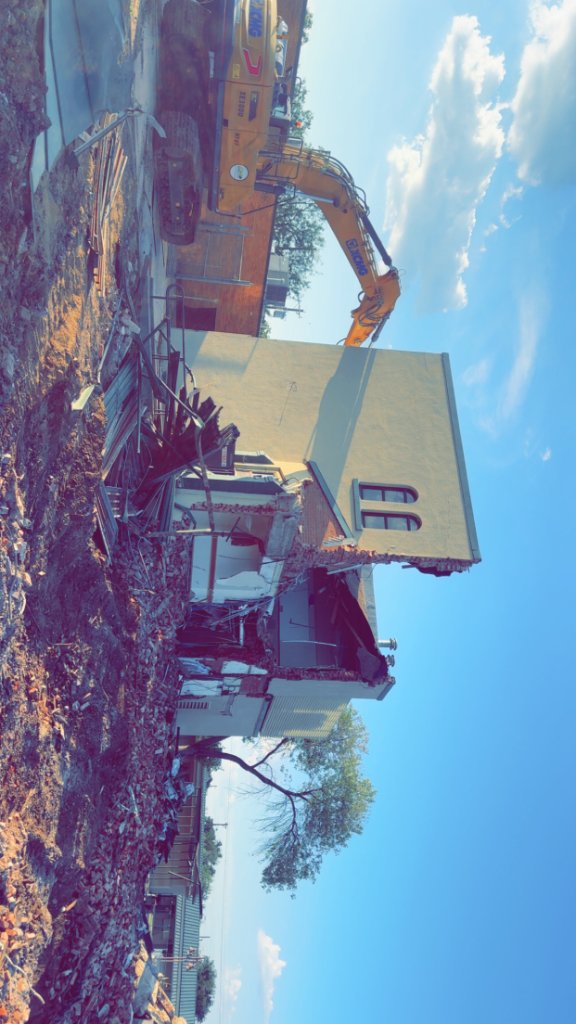 Excavator Demolition
