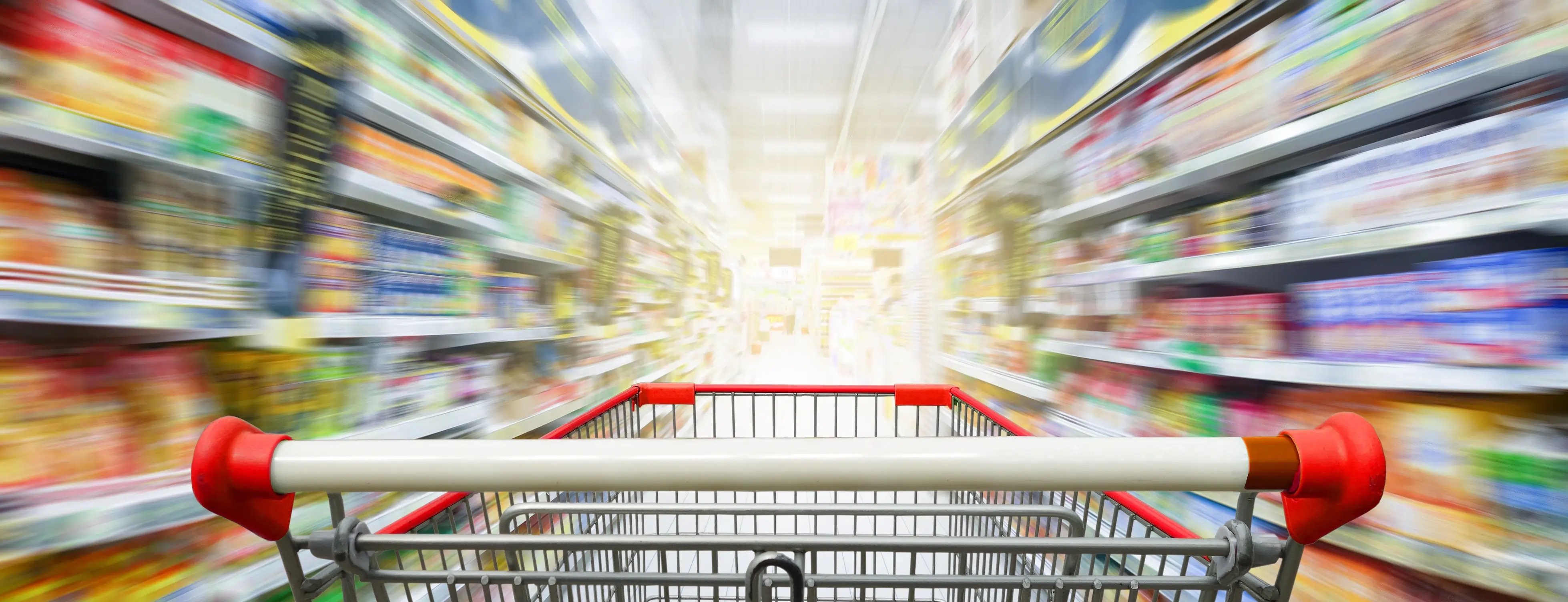 Einkaufswagen im Supermarkt – Online-Shop für Schimmelbeseitigungsprodukte