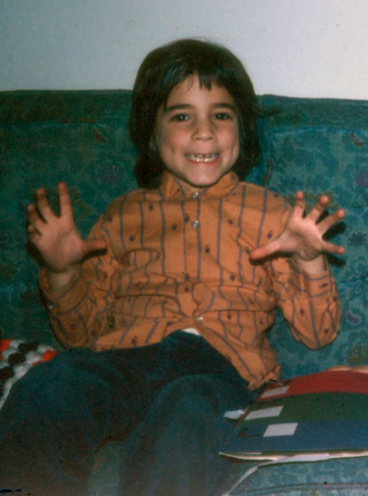 Ed as a child