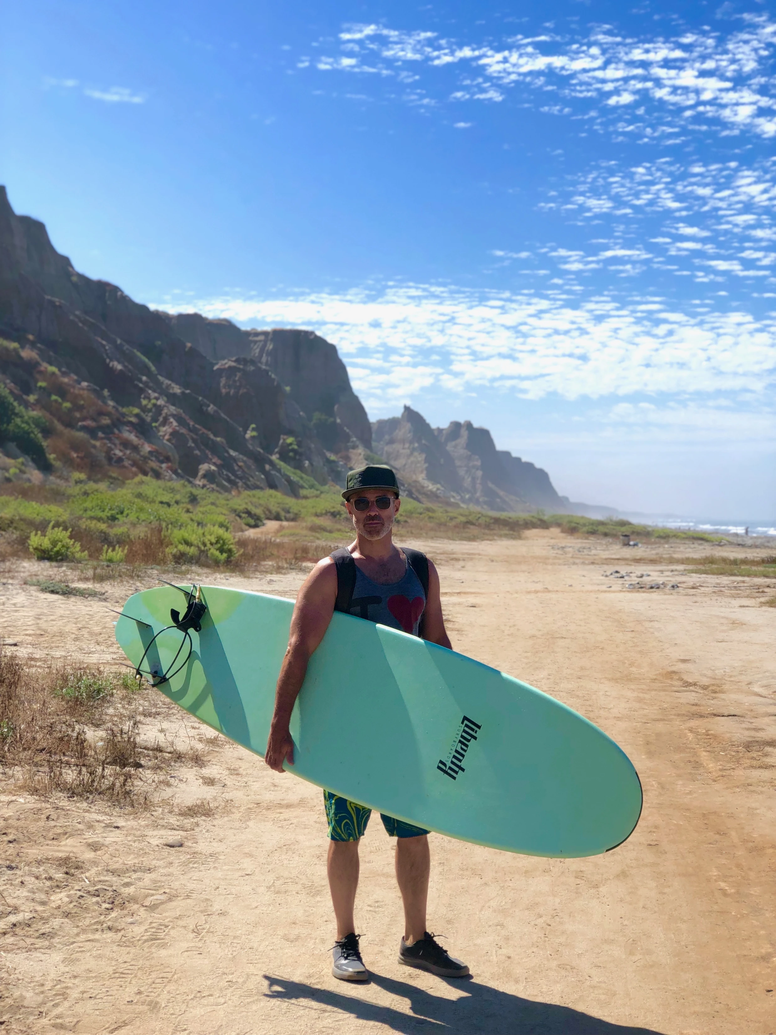 Surfing with dolphins