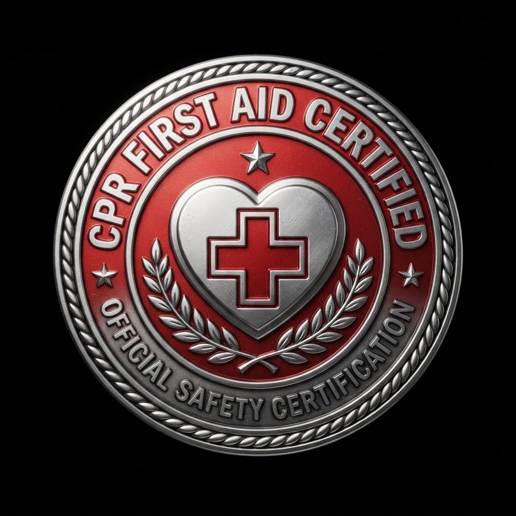 CPR & First Aid Certified seal