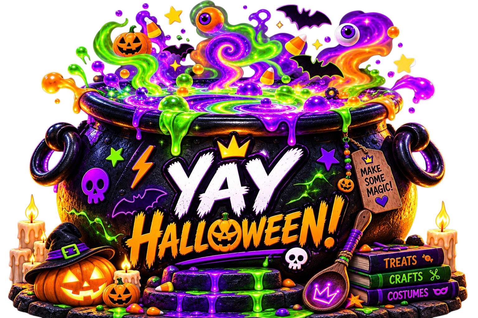 YAY HALLOWEEN! Idea Cauldron