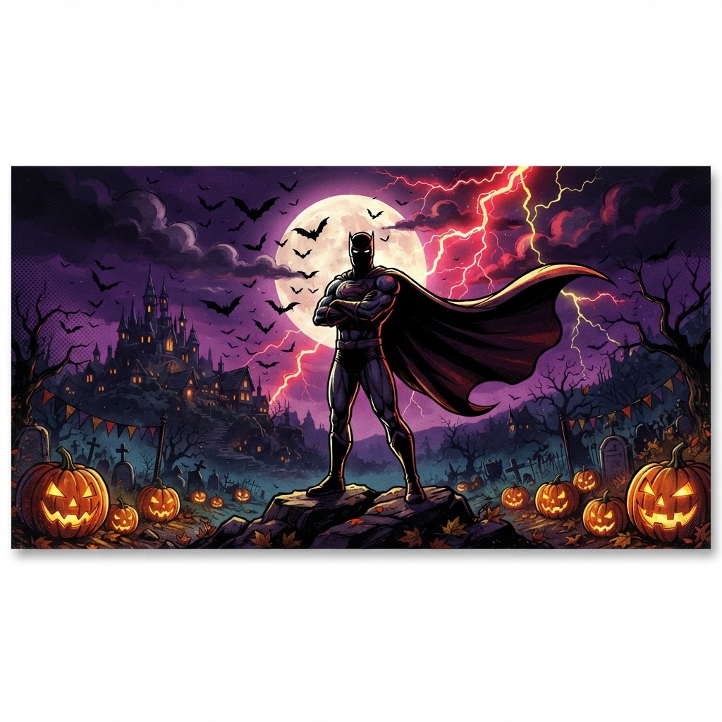 Halloween superhero party entertainment from Caped Crusaders