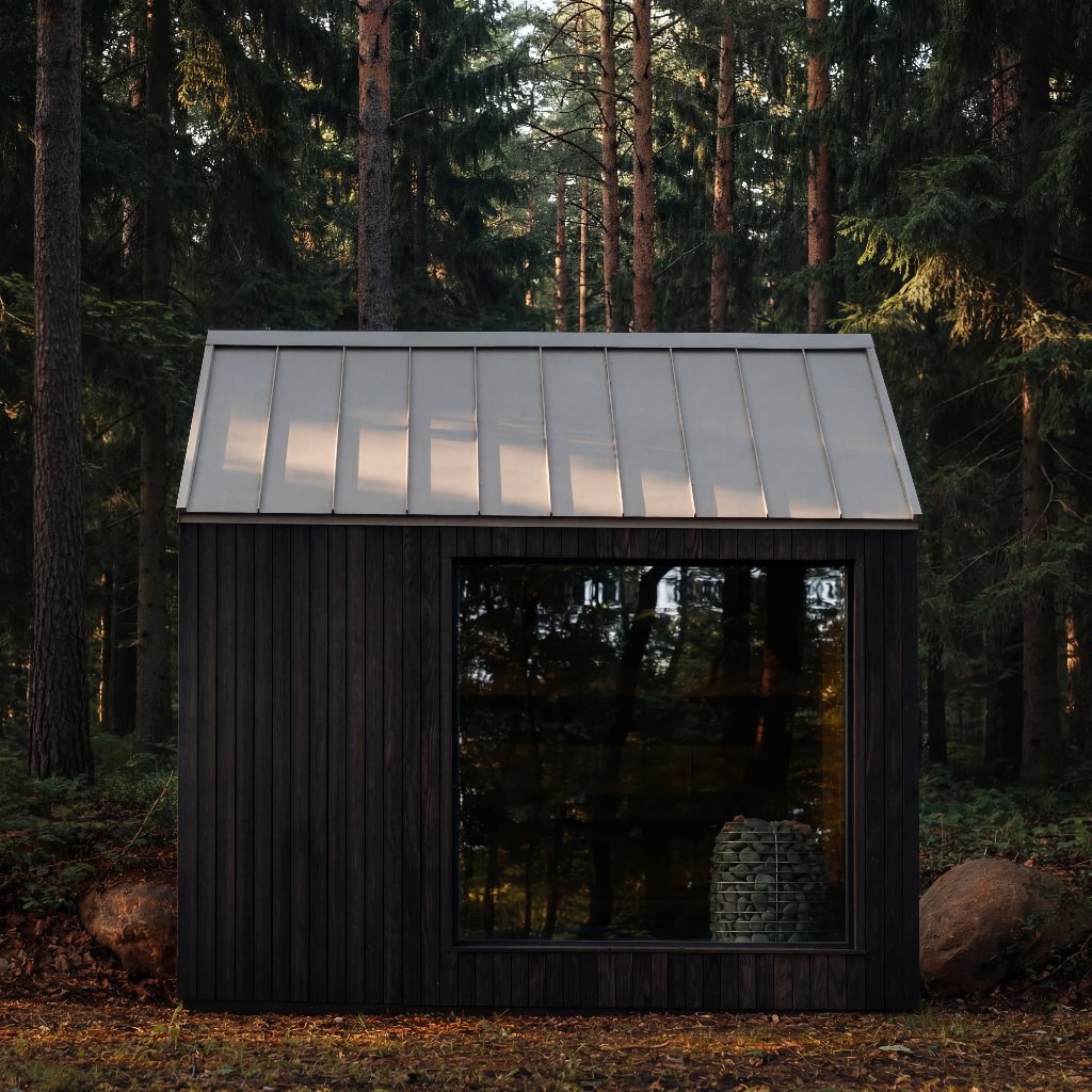 LYKKE MORI – klassisk badstue med naturlige proporsjoner