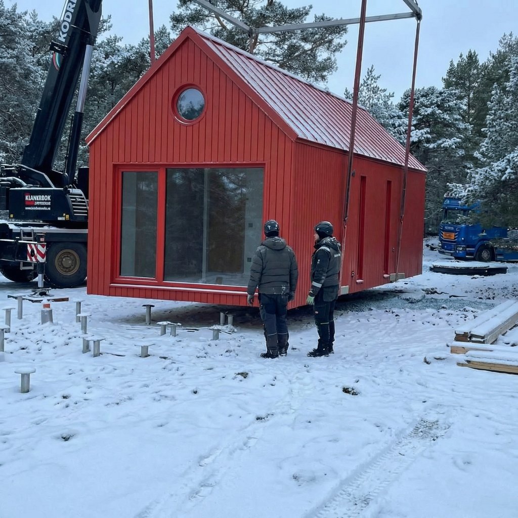 Step 6: Assembly – professional installation of the sauna