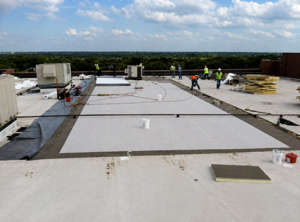 Commercial roofing project photo 4