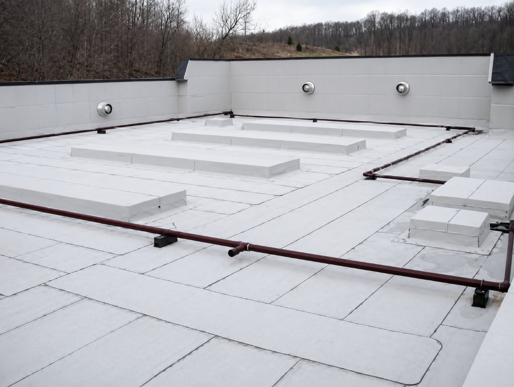 Commercial roofing project photo 1
