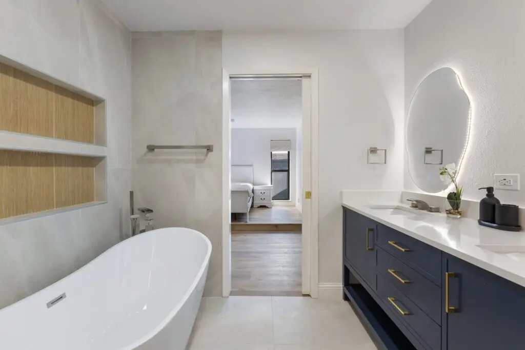 Luxe Haus Renovations bathroom remodeling project in Plano, TX