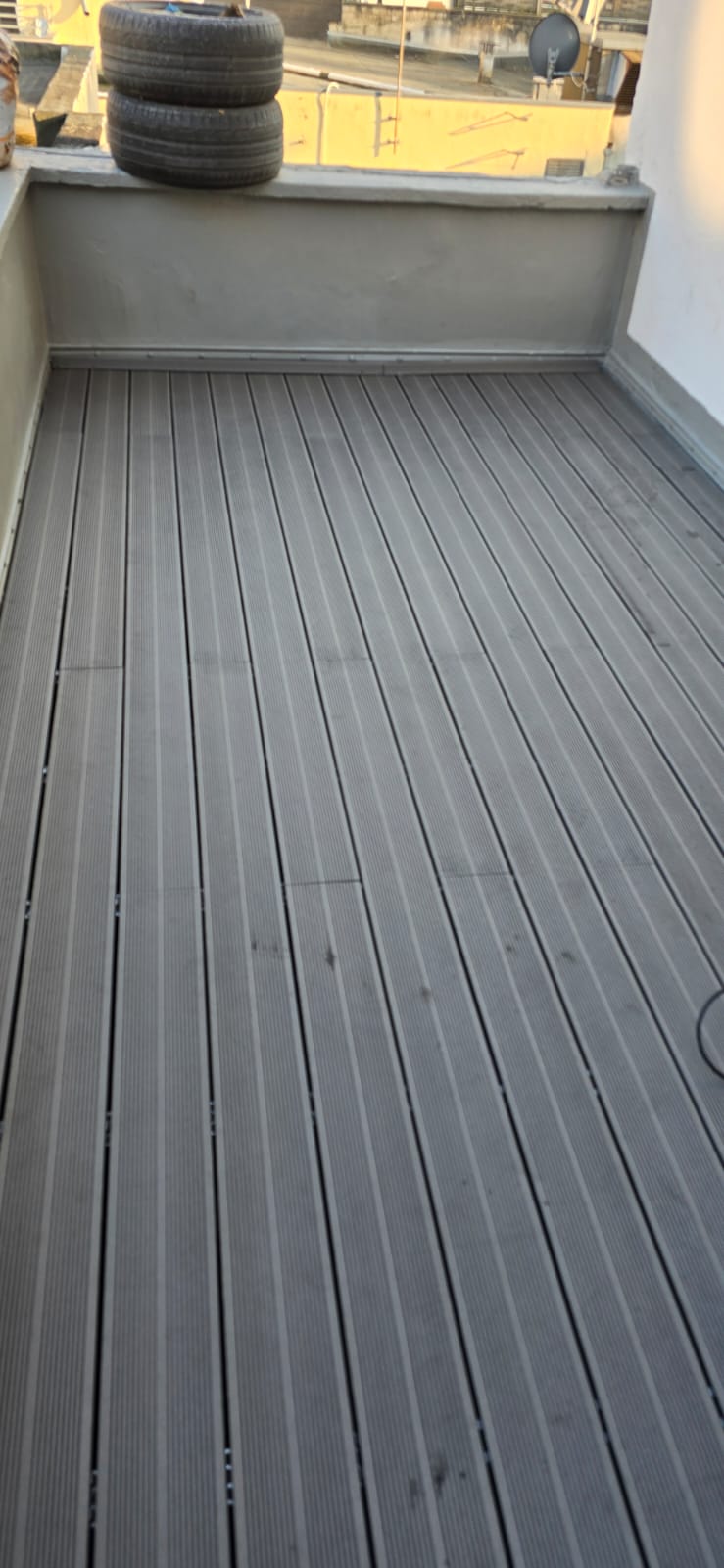 Fertig: Parapet