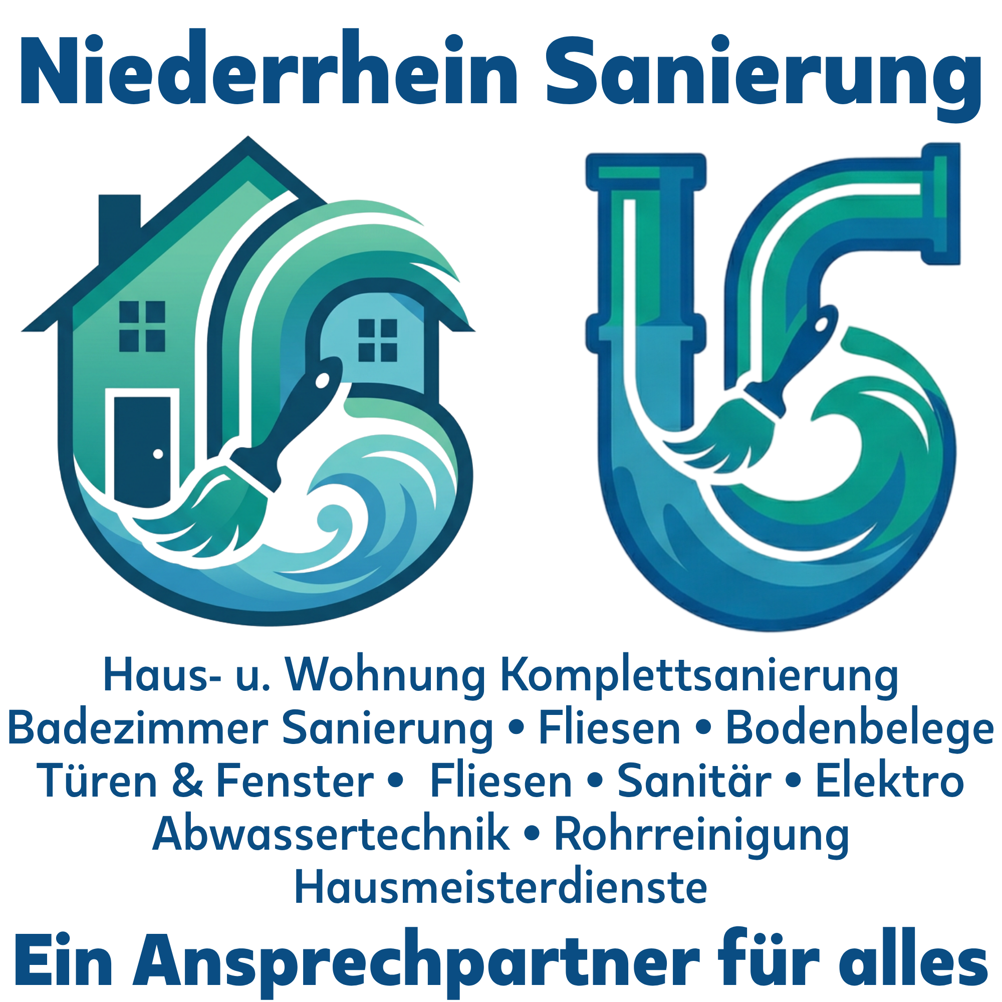 Niederrhein-Sanierung Logo