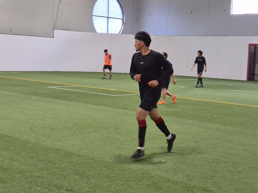 Player in action