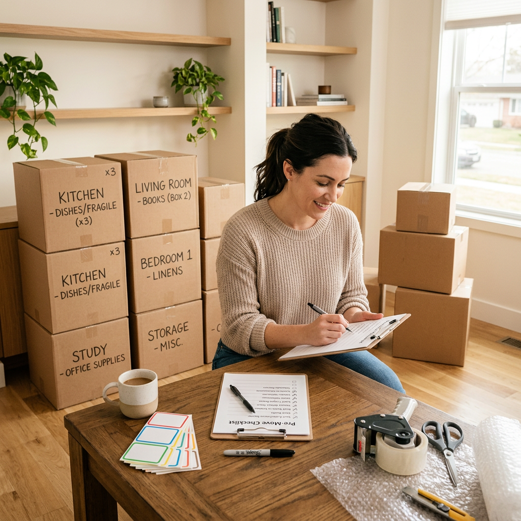 The Ultimate Pre-Move Checklist for Smooth Packing