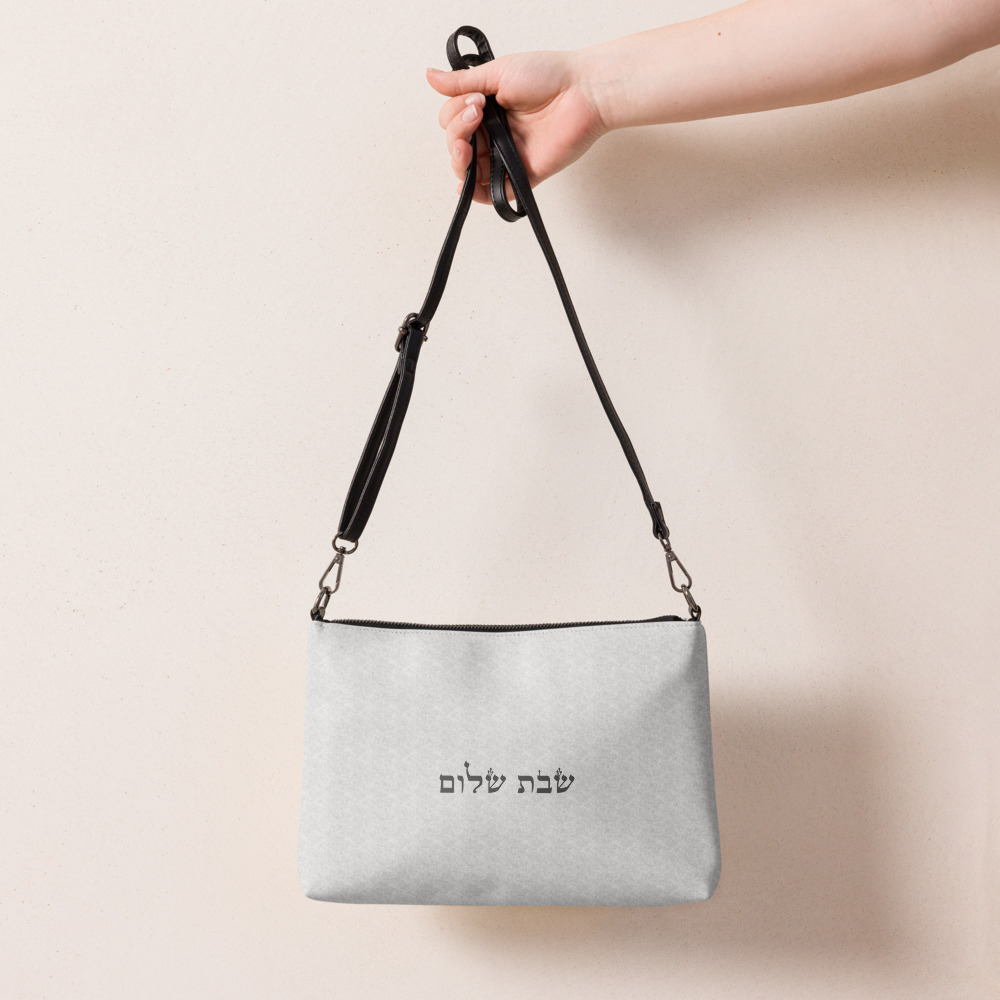 Shabbat Two-Tone Handbag - Silver