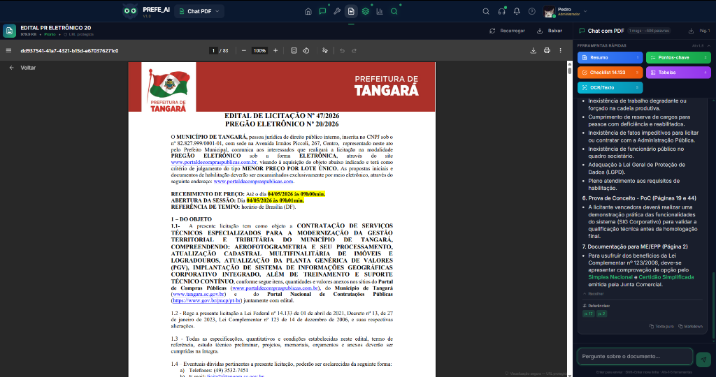 Chat com PDF