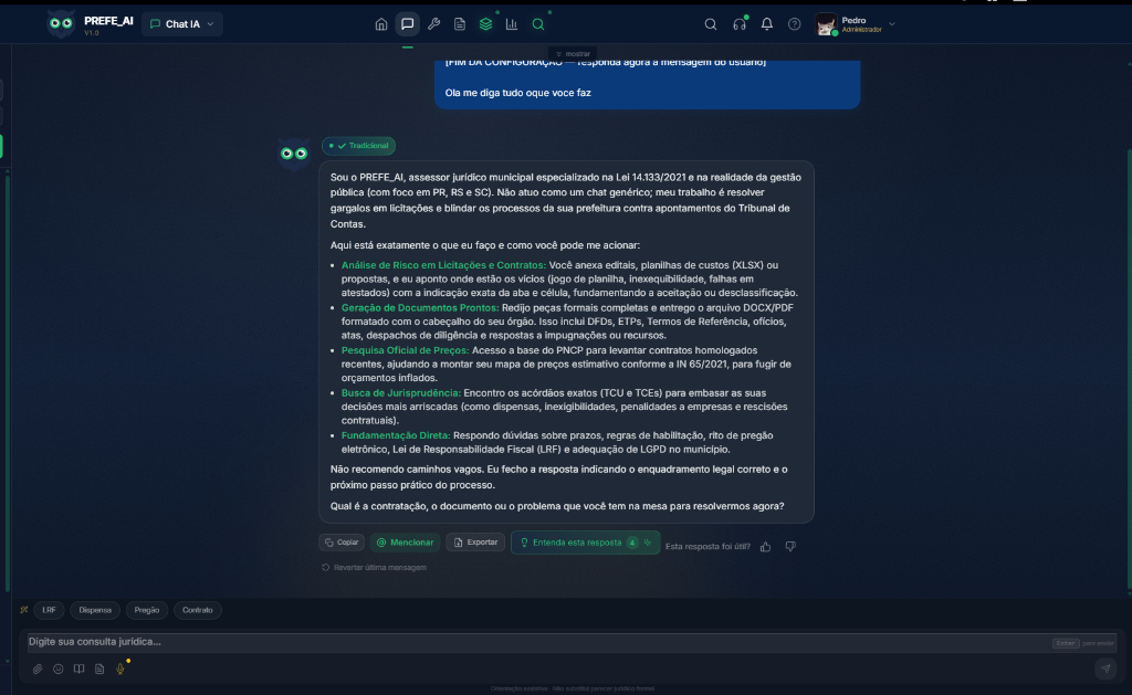Chat IA Jurídico