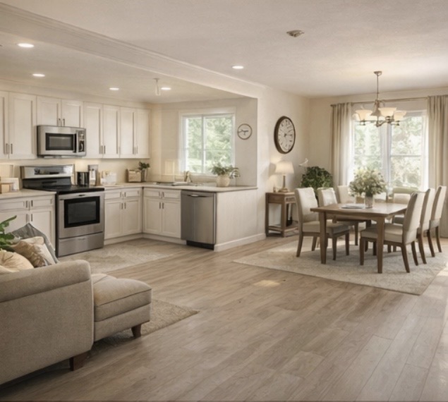 Open-Concept Kitchen & Dining