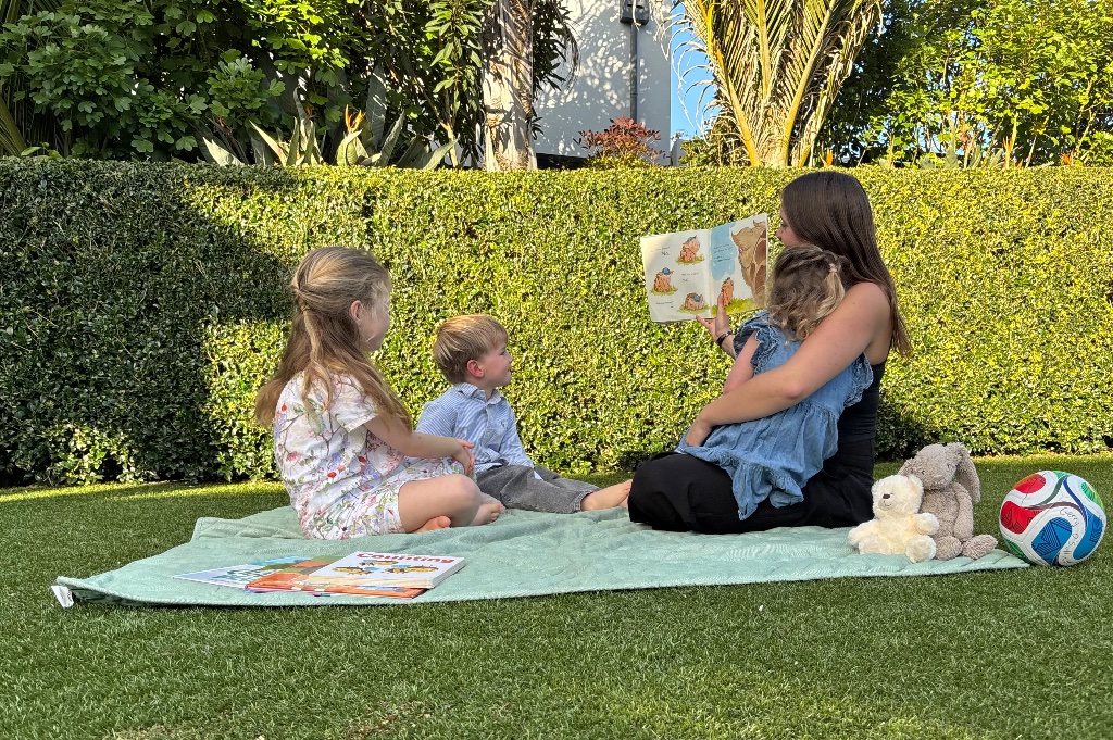 Our team caring for children