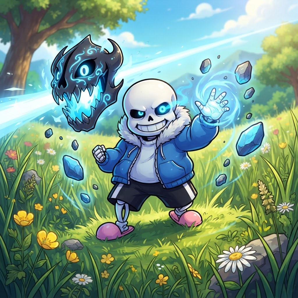 Sans the skeleton 