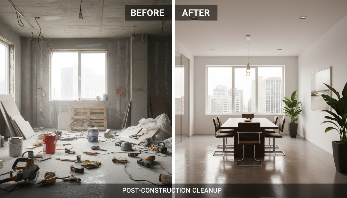 Why Post-Construction Cleanup Should Never Be an Afterthought