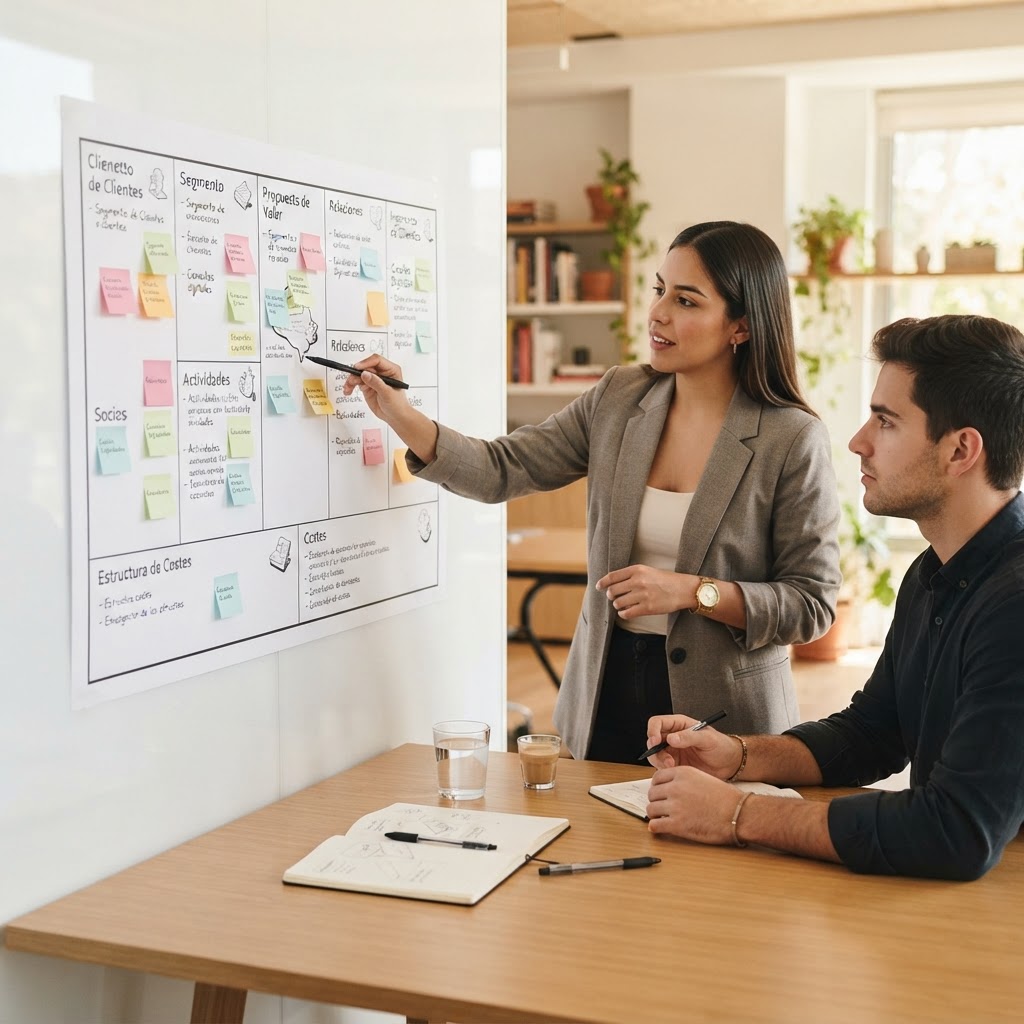 Business Model Canvas: Tu estrategia de negocio en una sola hoja