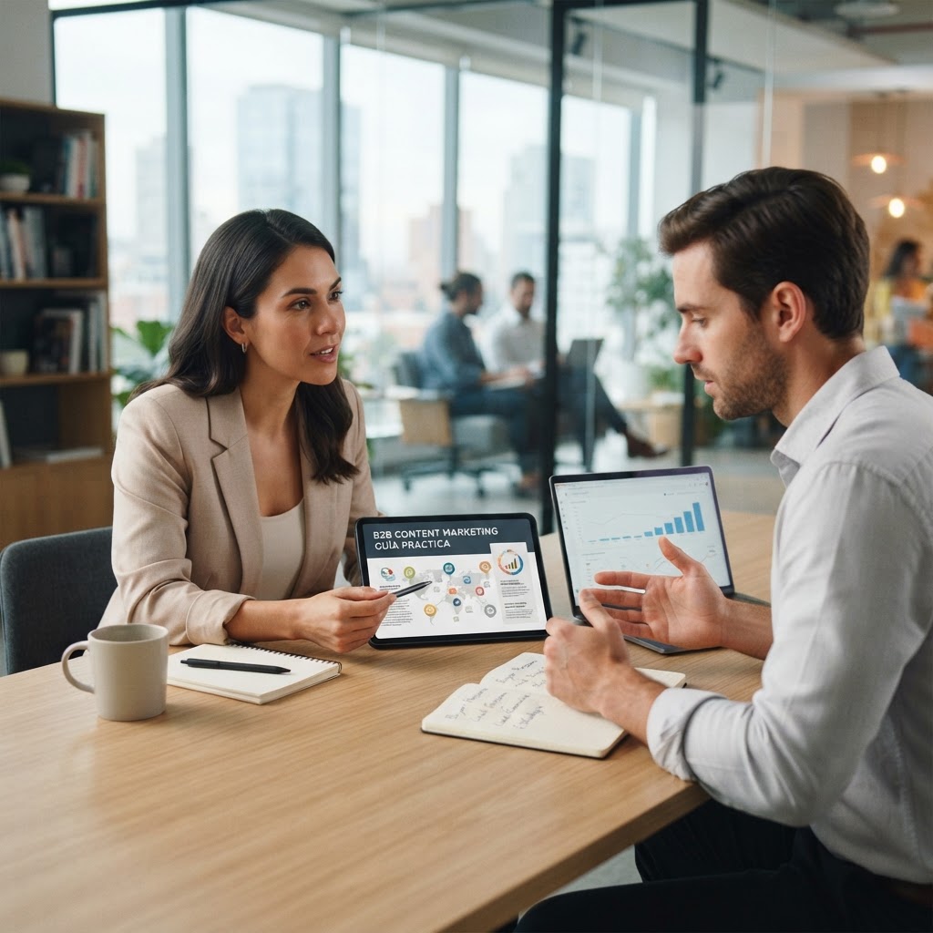 Marketing de contenidos B2B: cómo cerrar ventas sin vender