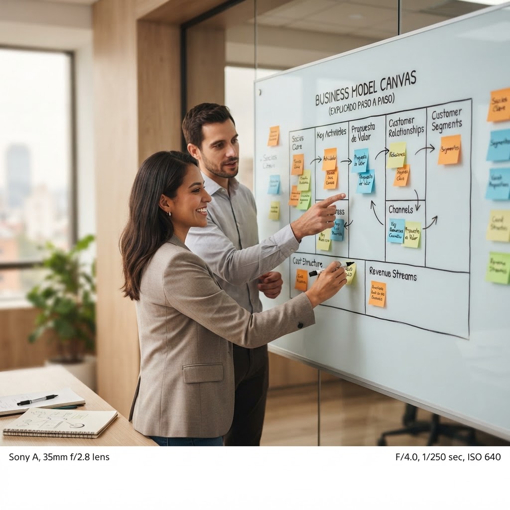 Business Model Canvas: Tu estrategia de negocio en una sola hoja
