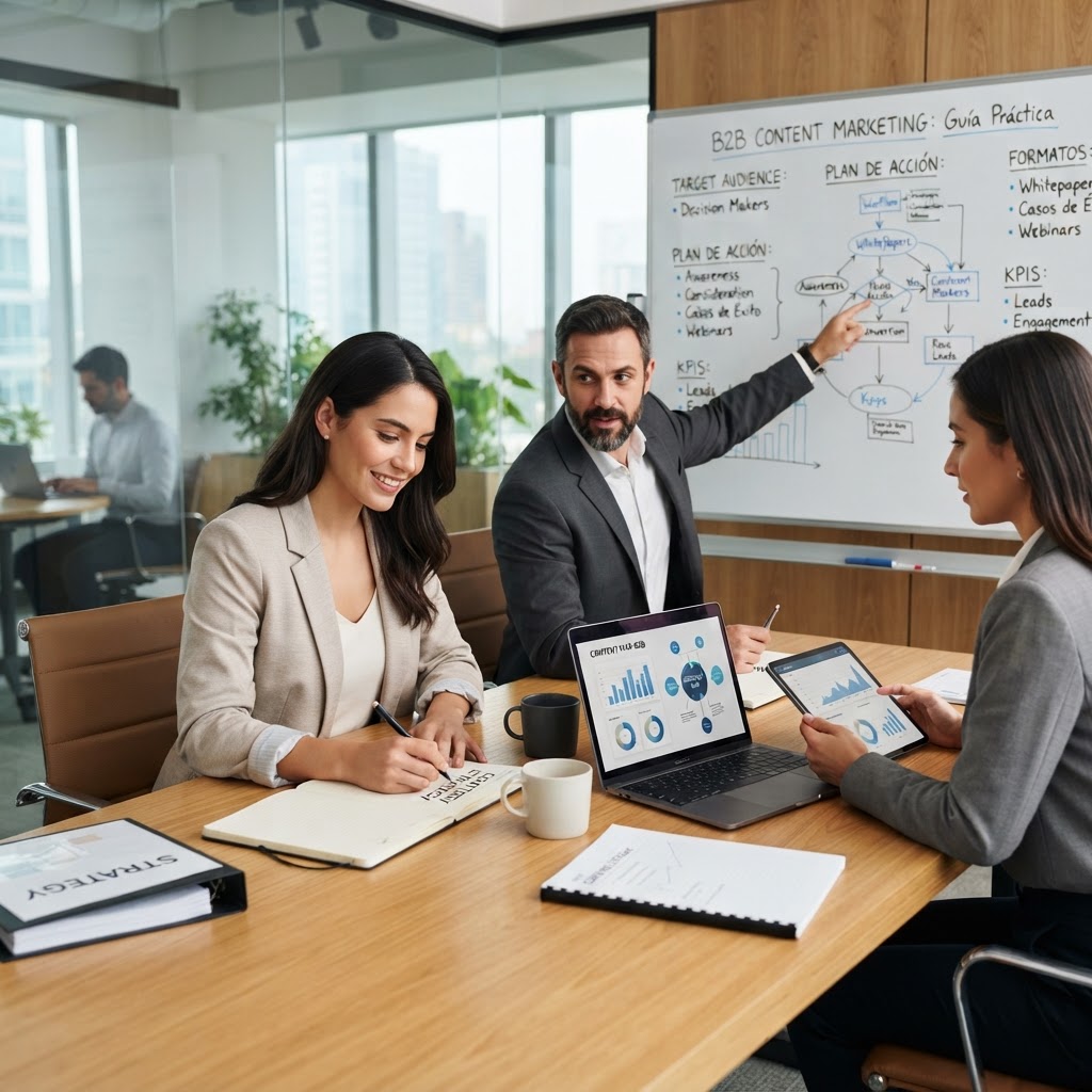 Marketing de contenidos B2B: cómo cerrar ventas con autoridad