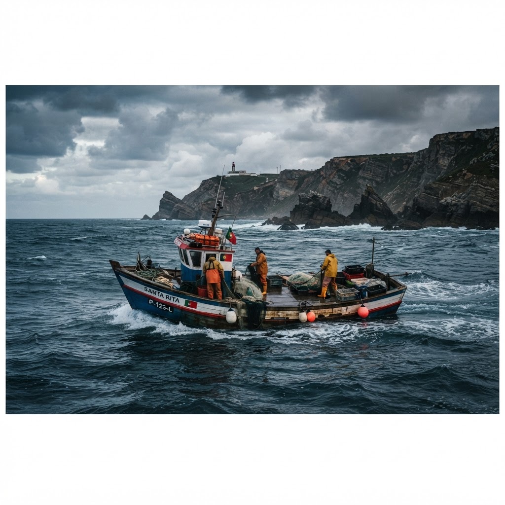 Portugal enfrenta semana de mar instável e temperaturas moderadas enquanto reforça quotas de pesca para 2026