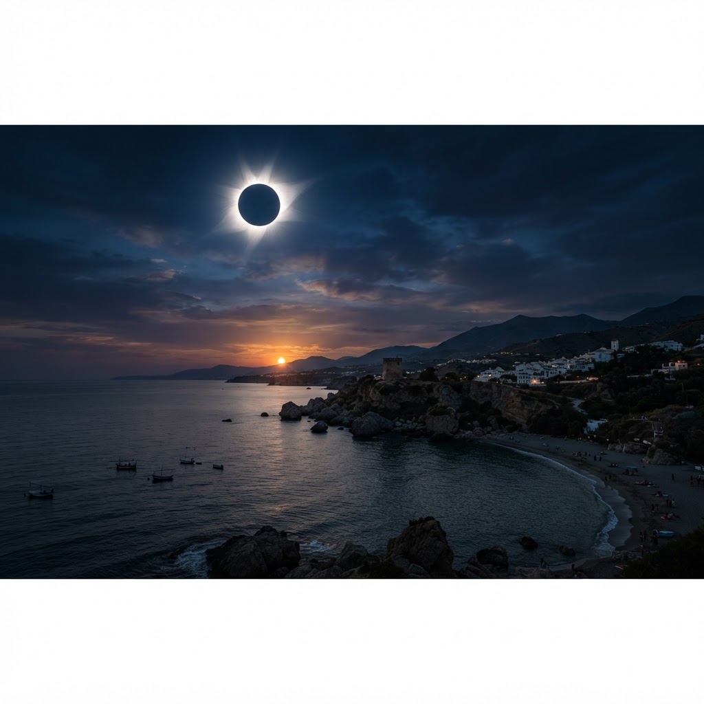 Eclipse Solar Total e Recordes Térmicos Dominam os Fenómenos Naturais desta Semana