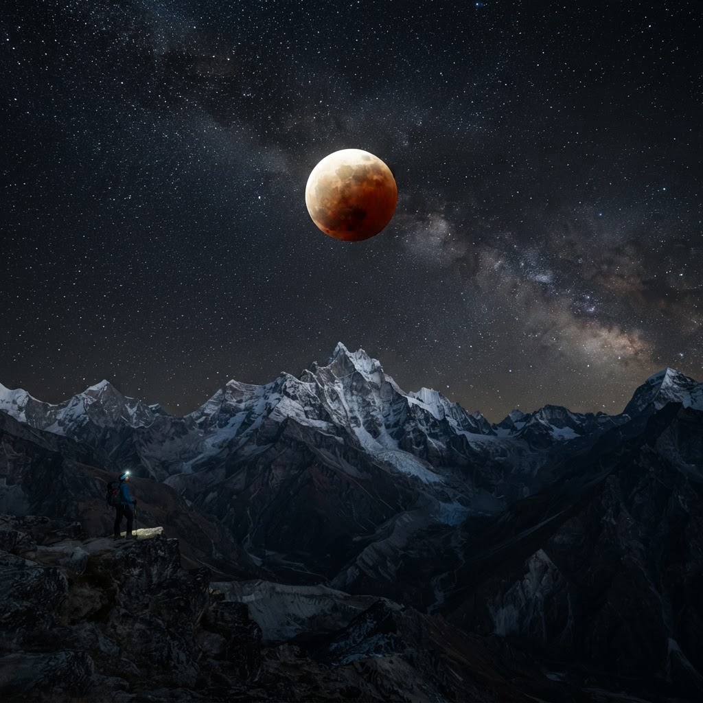 El Niño de 2026 atinge níveis críticos enquanto o mundo aguarda eclipse lunar parcial