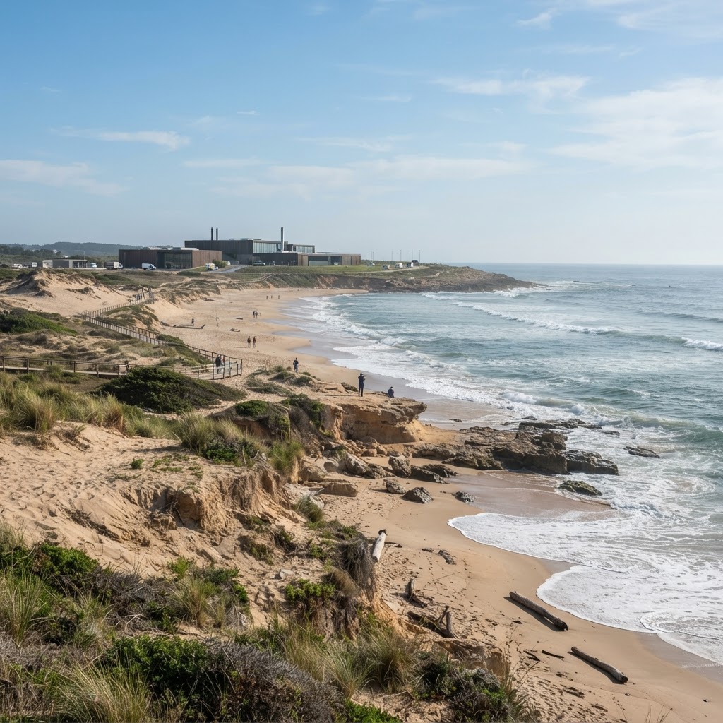 Ambientalistas contestam nova central no Algarve enquanto APA monitoriza erosão costeira