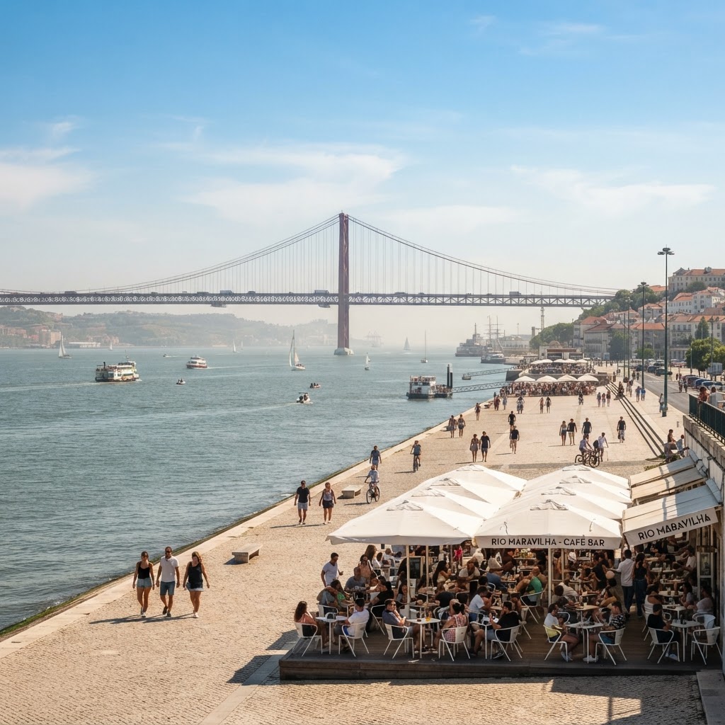 Portugal enfrenta pico de calor este domingo com temperaturas a atingir os 34°C em Lisboa