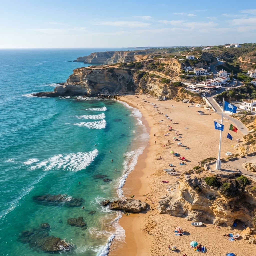 Portugal mantém 396 Bandeiras Azuis num verão marcado pela erosão costeira e distinções internacionais