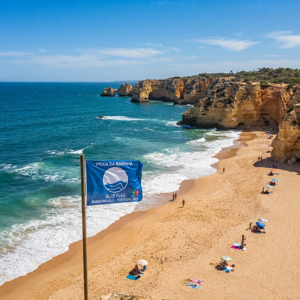 Portugal mantém 396 Bandeiras Azuis num verão marcado pela erosão costeira e águas mais quentes no Norte