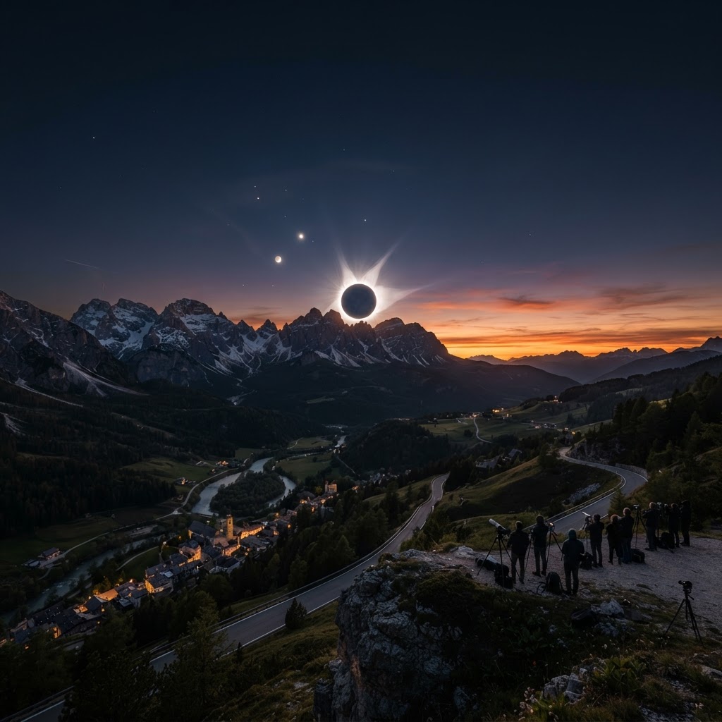 Fenómenos Extremos e Eclipse Total: O Panorama Meteorológico Global em Agosto de 2026