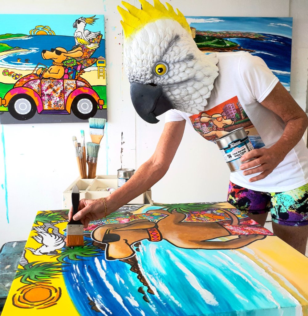 Artbird in the Studio
