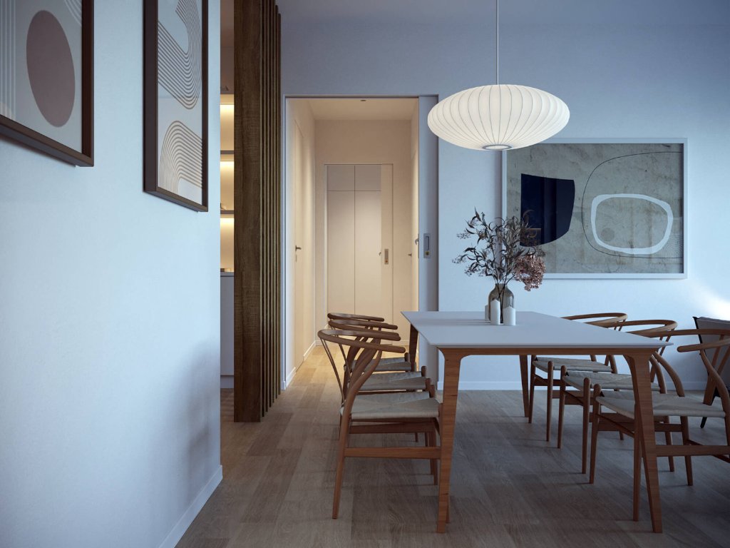 Apartamento T2 em Aveiro com vista panorâmica