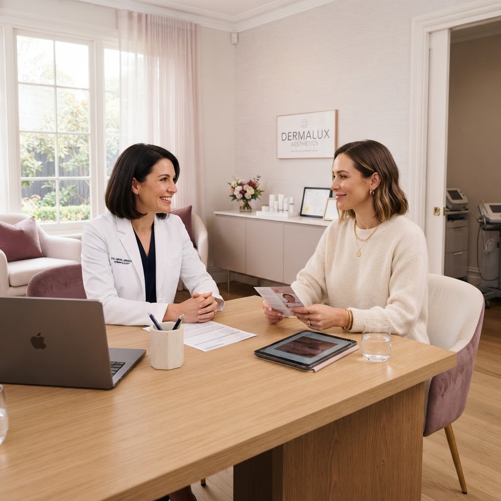 Consulta de dermatología para mesoterapia facial y skinboosters en Majadahonda