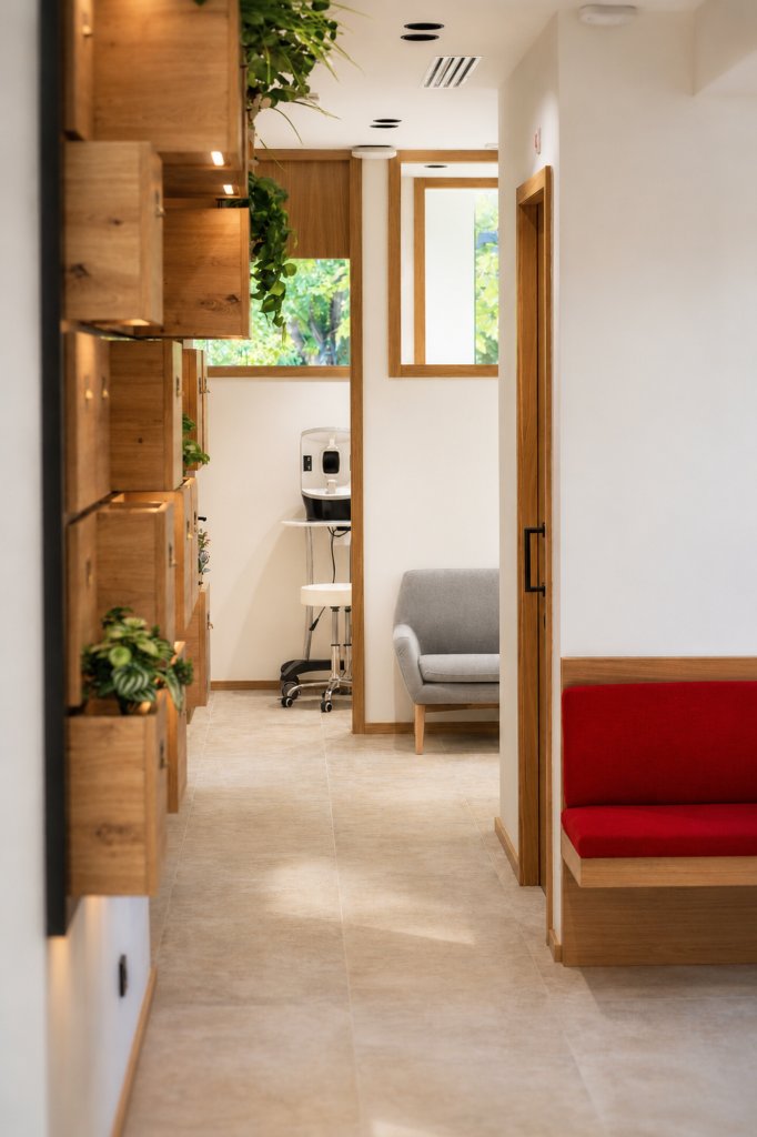 Pasillo · Clínica Velázquez & Eguren Dermatología Majadahonda