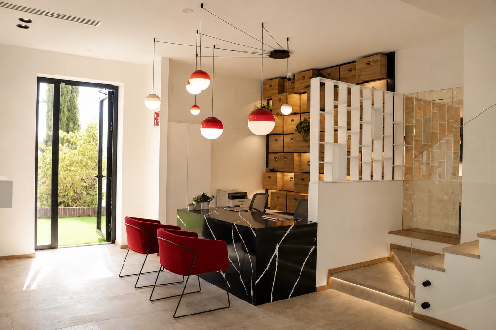 Recepción · Clínica Velázquez & Eguren Dermatología Majadahonda