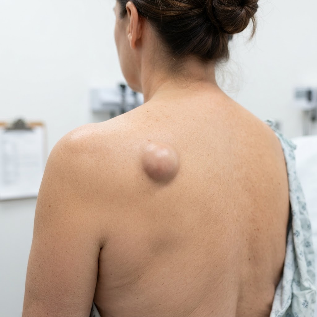 Lipoma en la espalda